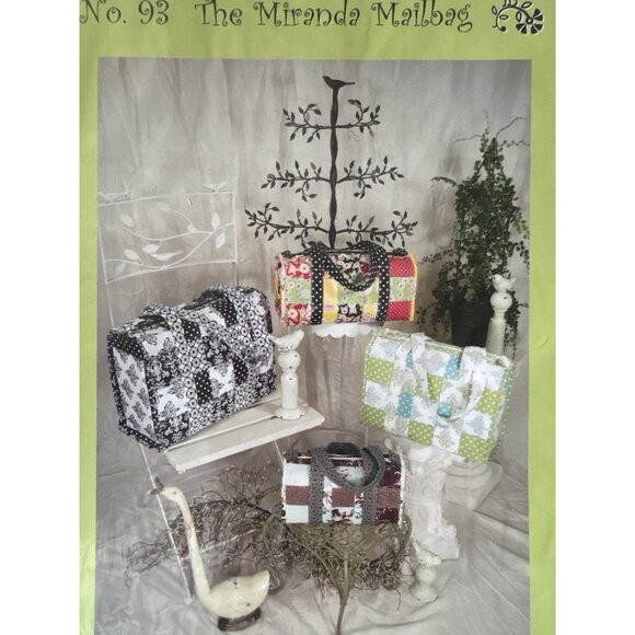 No. 93 The Miranda Mailbag Sewing Pattern Boutique Chic by Serendipity Studio DI - Picture 2 of 6